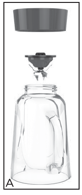 Black Decker BL1400DG-P Quit Blender Jar fig 2