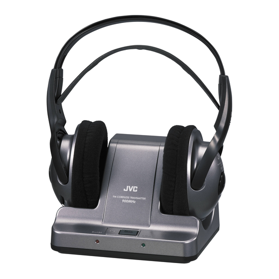 JVC HA-W600RF-J-C FM Cordless Headphones