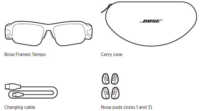 Bose Frames Tempo Sports Sunglasses FIG 1