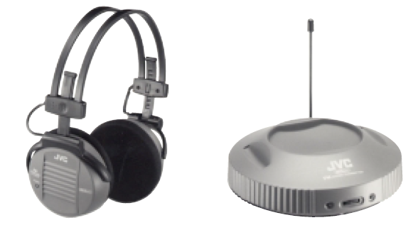 JVC HA-W400RF Cordless FM Stereo Headphones Services