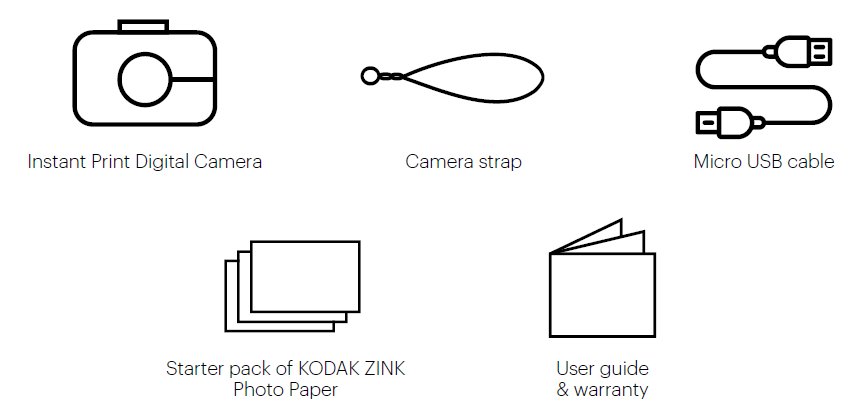 Kodak Step Instant Touch Digital Camera fig 1
